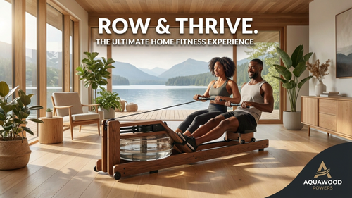 Foldable Rowing Machine, Full Body Workout Rower for Home Gym & Cardio Training